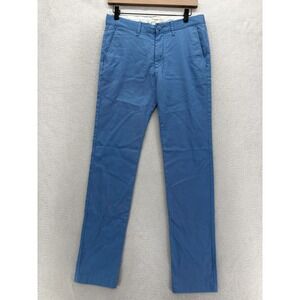 J. Crew Crewcuts Skinny Chino Pants Boys 16 Blue Stretch Twill School Unirofm